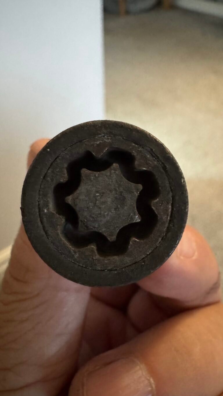 Vauxhall Vivaro 2.0 Sportive wheel locking nut key replacement