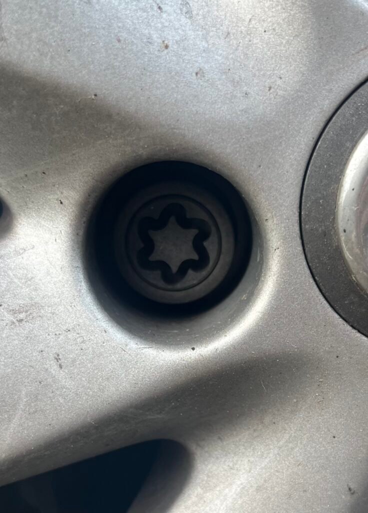 Vauxhall Corsa wheel nut key replacement