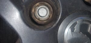 Vauxhall Grandland x wheel locking key