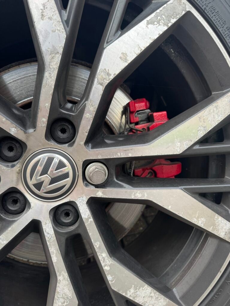 Volkswagen Golf GTI (2015) wheel locking nut key replacement