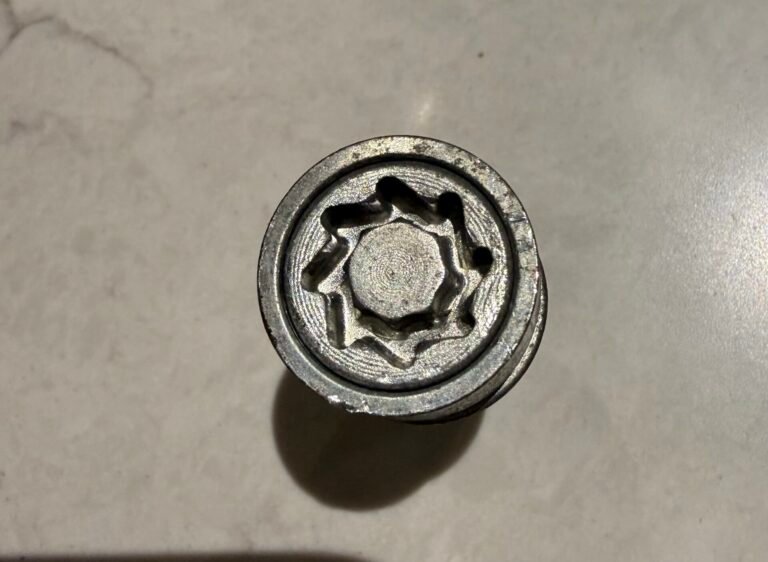 Volkswagen ID 3 wheel locking nut key replacement