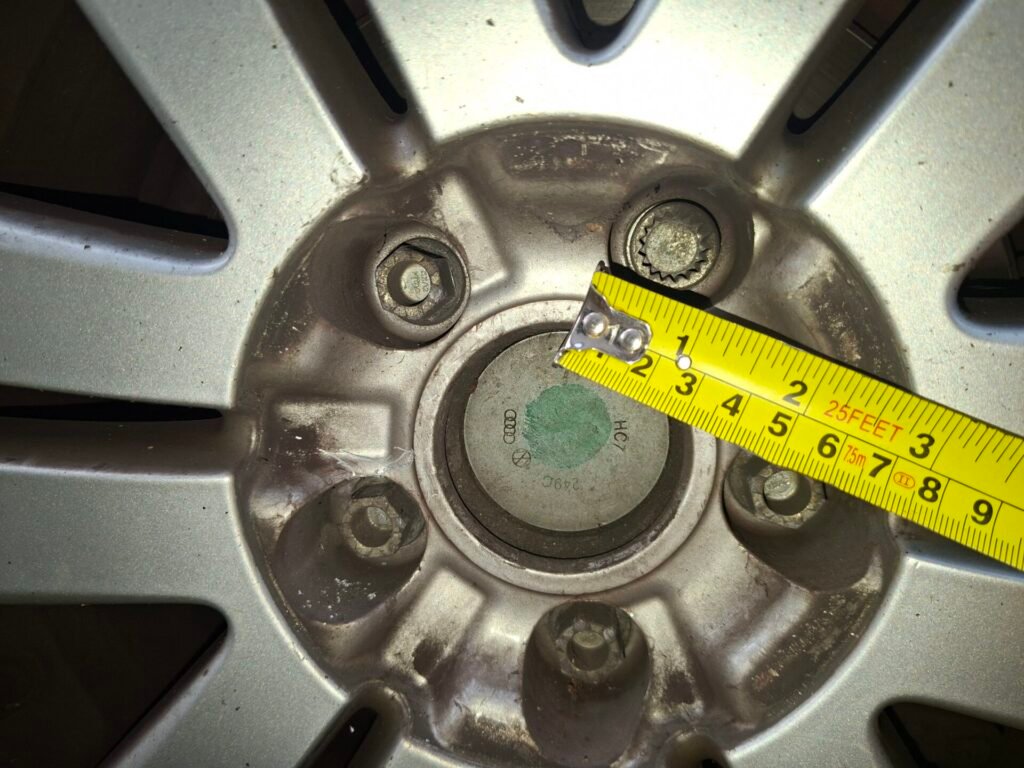Volkswagen Passat 08 Petrol wheel locking nut key replacement