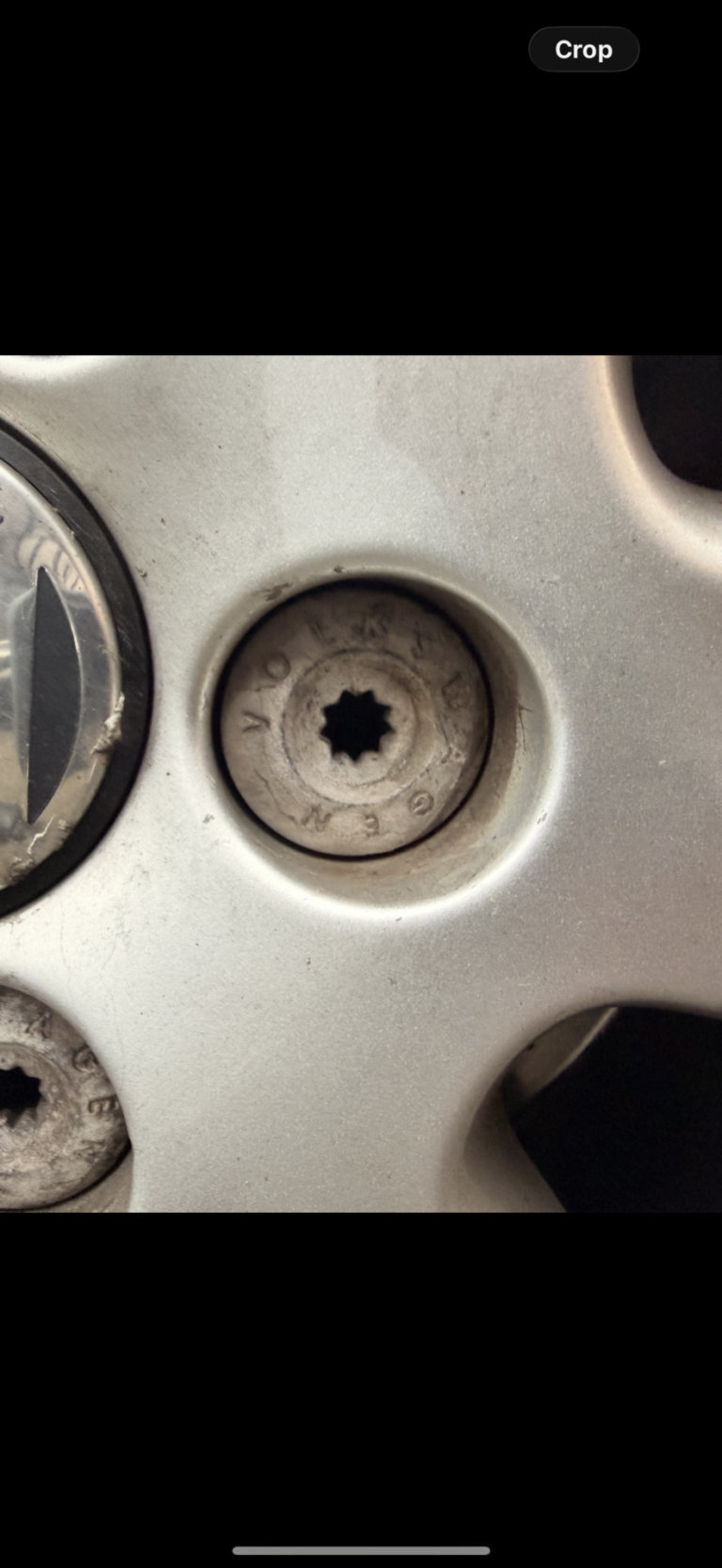 Volkswagen Polo wheel locking nut key replacement