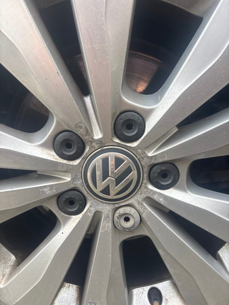 Volkswagen Tsi golf wheel locking nut key replacement