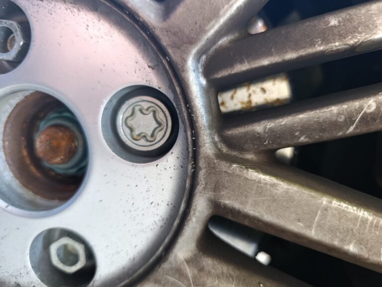 Volkswagen UP wheel locking nut key replacement