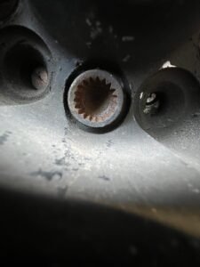Volkswagon golf Mk4 wheel locking nut key replacement