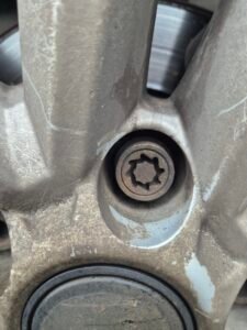 Volkswagon Amarok wheel locking nut key replacement