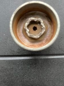 Volvo V70 V 70 2004 wheel locking nut key replacement