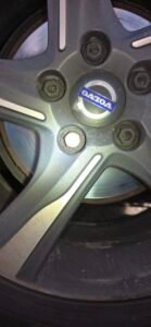 Volvo V40 wheel locking nut key replacement