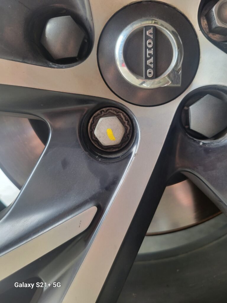 volvo xc40 wheel locking nut key replacement