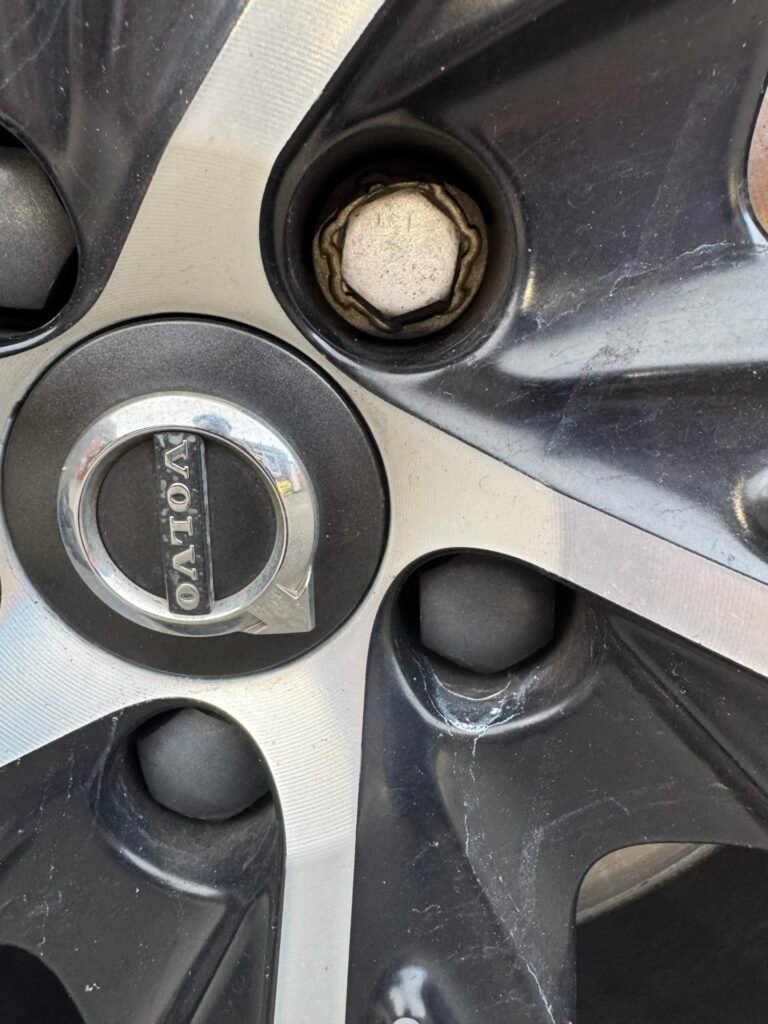 Volvo XC90 wheel locking nut key replacement