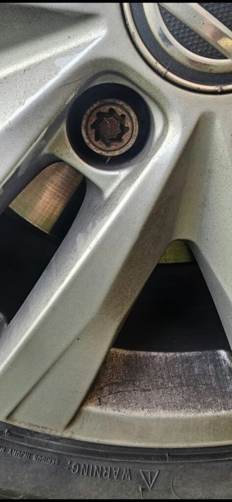 VW transporter T6.1 wheel locking nut key replacement