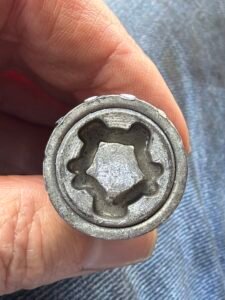Vw Caddy wheel locking nut key replacement