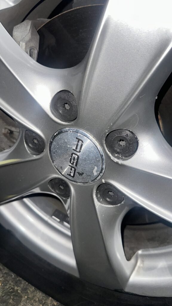 Vw Golf wheel locking nut key replacement