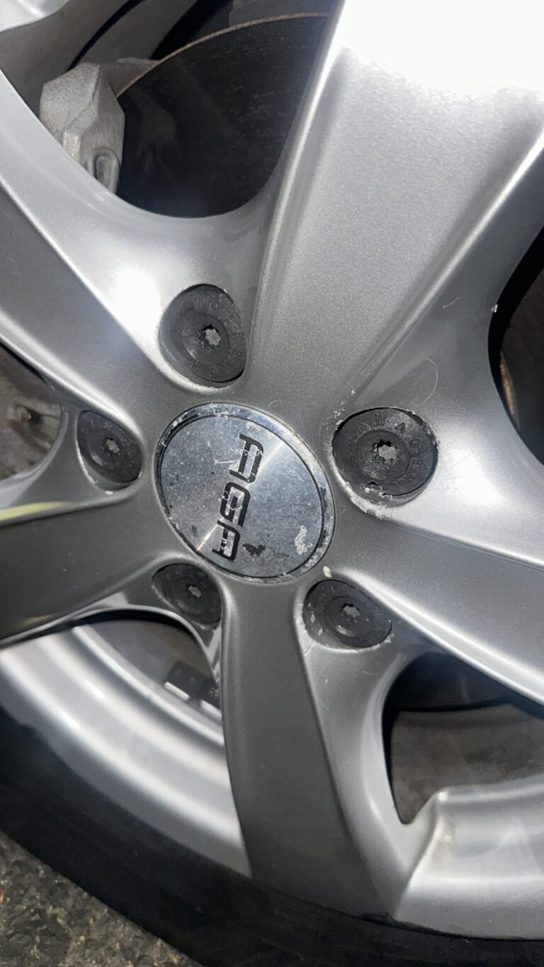 Vw Golf wheel locking nut key replacement
