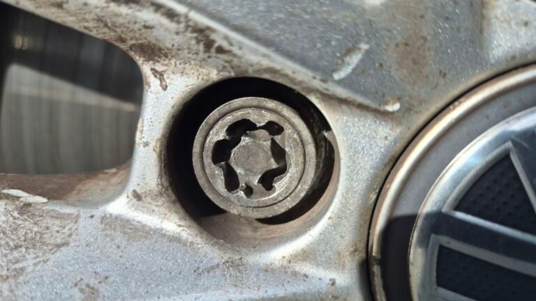 VW Passat wheel locking nut key replacement
