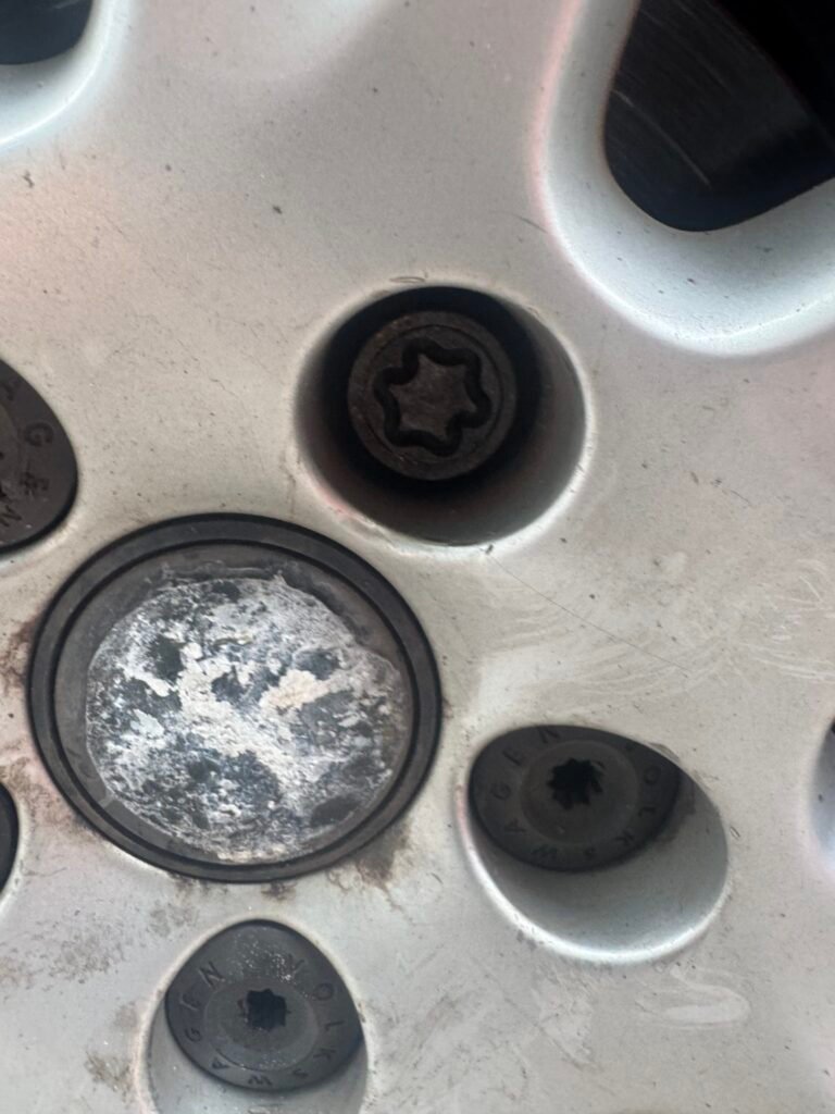 Vw Polo wheel locking nut key replacement