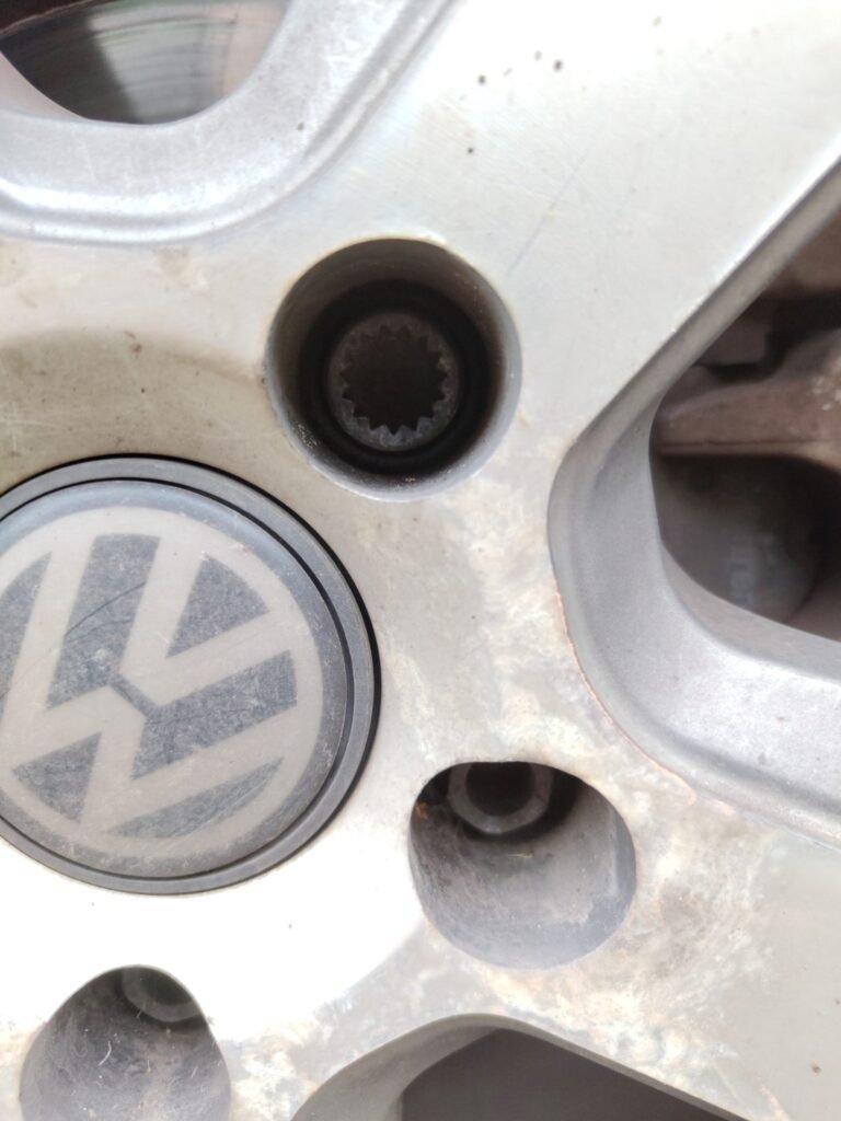 VW Sport wheel locking nut key replacement
