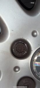 Vw Golf wheel locking key